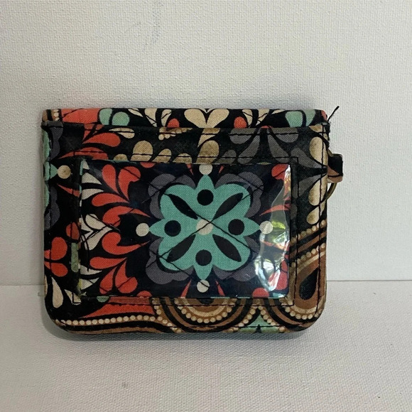 Vintage Vera Bradley Sierra Stream Paisley ID Wallet Small - Picture 2 of 5